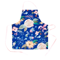 Apron With Selma's Fall Flower Print By Rice DK